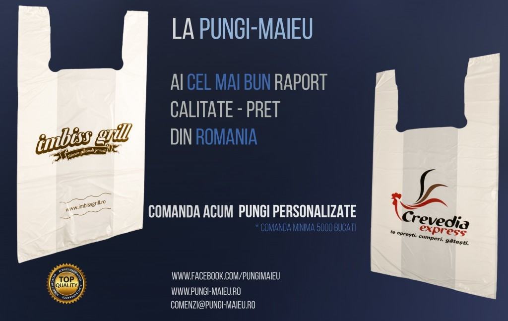 pungi personalizate imprimate